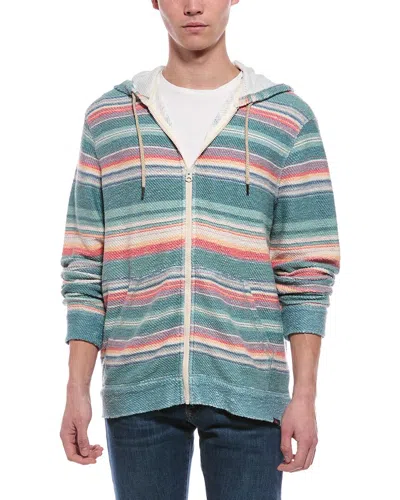 Faherty Whitewater Zip Hoodie In Multi