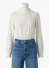 Faherty Willa Top In White In White