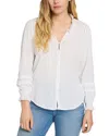 Faherty Willa Top In White