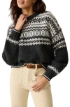 Faherty Willow Creek Fair Isle Wool & Cashmere Blend Sweater In Multi