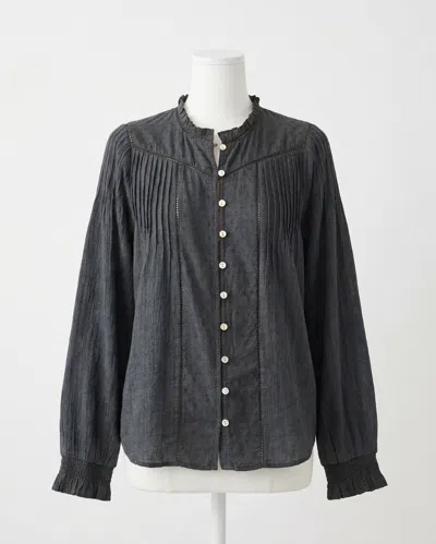 Faherty Women's Lily Top In Black