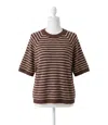 Faherty Miramar Linen T-shirt In Multi