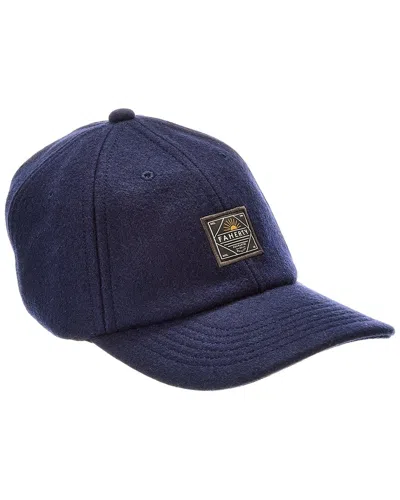 Faherty Wool Baseball Hat In Blue