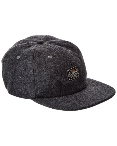 Faherty Wool Baseball Hat In Gray