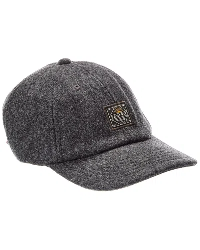 Faherty Wool Baseball Hat In Gray