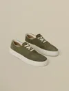Faherty X Opie Way Deck Sneaker In Green