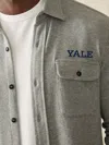 Faherty Yale Legend&trade; Sweater Shirt In Fossil Grey Twill