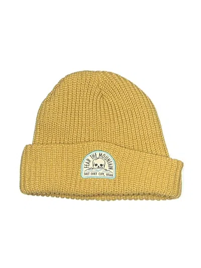 Pre-owned Fahrenheit Beanie Hat In Tan