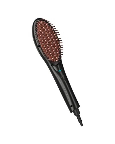 Fahrenheit Digital Hot Straightening Brush In Black