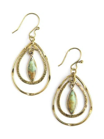 Fair Anita Adela Dangle Earrings In Green