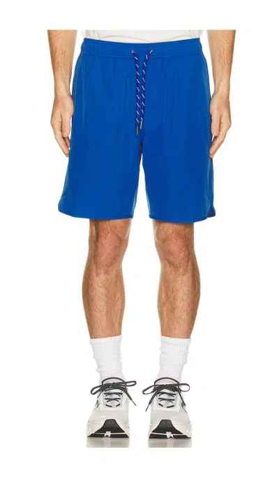Fair Harbor 8 Anchor Solid Shorts In Blue