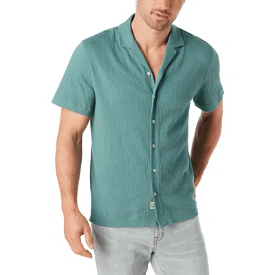Fair Harbor Babylon Camp Shirt In Green