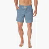 Fair Harbor The Bungalow Swim Trunks 5 Rolling Waves In Multi