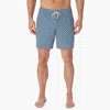 Fair Harbor The Bungalow Swim Trunks 5 Rolling Waves In Blue