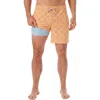 Fair Harbor Bayberry Water Repellent Swim Trunks In Brown