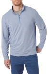 Fair Harbor Compass Performance Quarter Zip In Blue