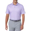 Fair Harbor Compass Print Polo In Dusk Mini Waves