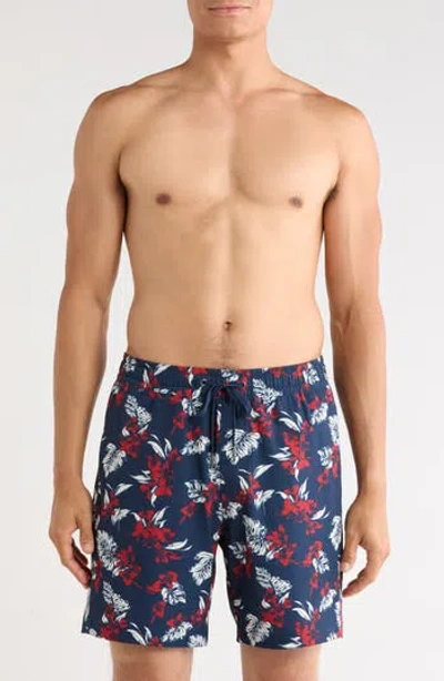 Fair Harbor Cruiser Swim Trunks In Multi