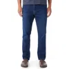 Fair Harbor Driftwood Straight Leg Jeans In Deep Sea Wash