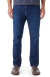 Fair Harbor Driftwood Straight Leg Jeans In Deep Sea Wash