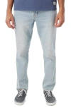 Fair Harbor Driftwood Straight Leg Jeans In Light Wash
