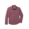 Fair Harbor Dunewood Stretch Flannel Button-up Shirt In Multi