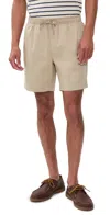 Fair Harbor Horizon Pull On Short Sand In Neutral