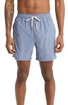 Fair Harbor One Water Repellent Hybrid Shorts In Blue