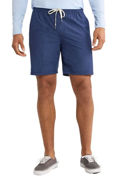 Fair Harbor One Water Repellent Hybrid Shorts In Classic Navy (412)