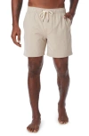 Fair Harbor One Performance Shorts In Khaki (275)