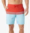 Fair Harbor Ozone Board Short In Chili Pepper