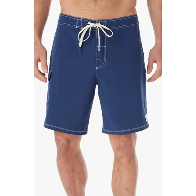 Fair Harbor Rockaway Boardshorts In Blue