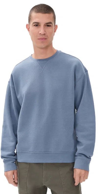 Fair Harbor Rover Crew Sweatshirt Maritime