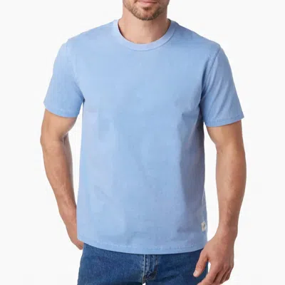 Fair Harbor Saltaire Cotton Tee In Light Blue