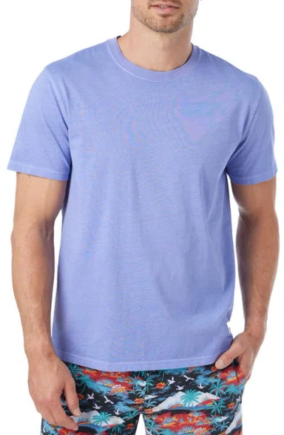 Fair Harbor Saltaire Organic Cotton Graphic T-shirt In Dusk