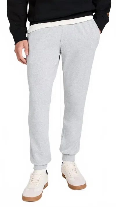 Fair Harbor Saltaire Sweatpant In Heather Grey In Gray
