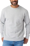Fair Harbor Saltaire Sweatshirt In Heather Grey