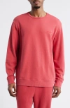 Fair Harbor Saltaire Sweatshirt In Nautical Red