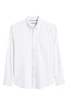 Fair Harbor Salty Oxford Dress Shirt In White