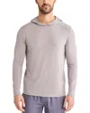 Fair Harbor The Seabreeze Performance Pullover Hoodie In Purple