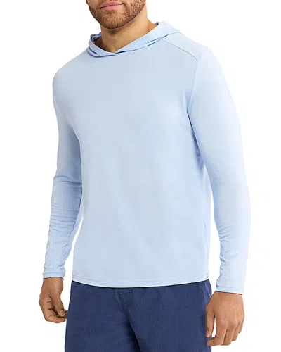 Fair Harbor Seabreeze Pullover Hoodie In Blue