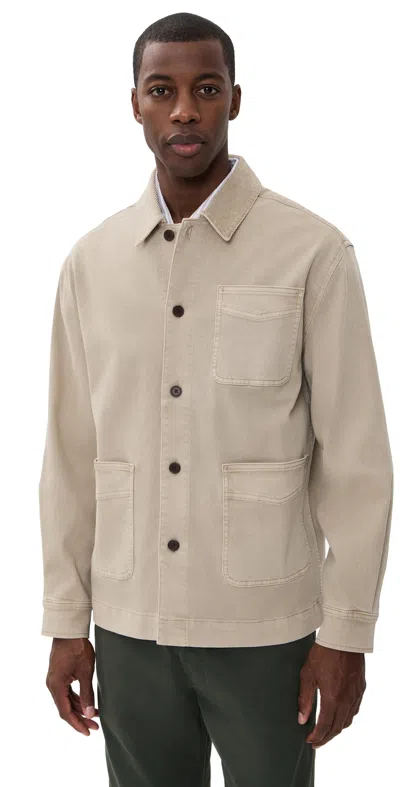 FAIR HARBOR SEAPORT CHORE JACKET KHAKI