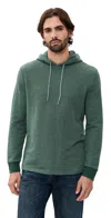 Fair Harbor Tailwind Hoodie Seapine Twill In Green