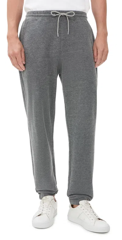 Fair Harbor Textured Tailwind Sweatpants Charcoal