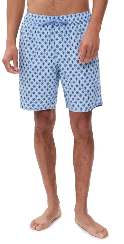 Fair Harbor The Anchor Swim Trunks 6 Star Mosaic In Multi