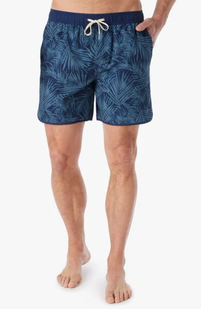 Fair Harbor The Anchor Swim Trunks In Blue