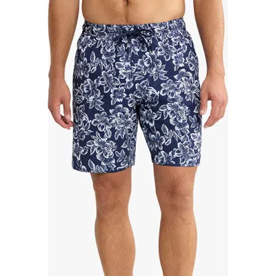 Fair Harbor The Anchor Swim Trunks In Blue