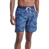 Fair Harbor The Anchor Swim Trunks In Grey Floral