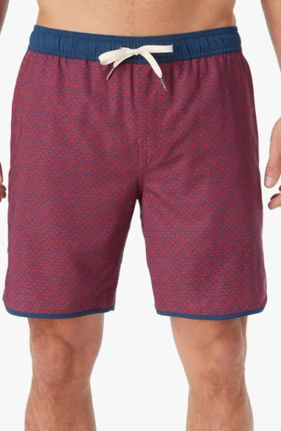 Fair Harbor The Anchor Swim Trunks In Multi