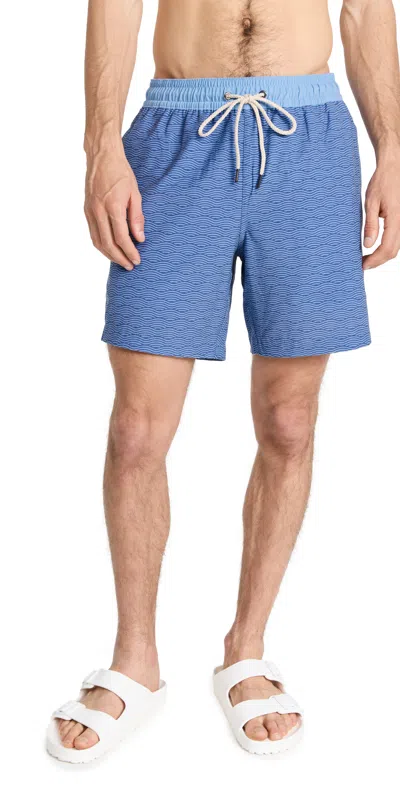 Fair Harbor Bayberry 7 Swim Trunks In Multi